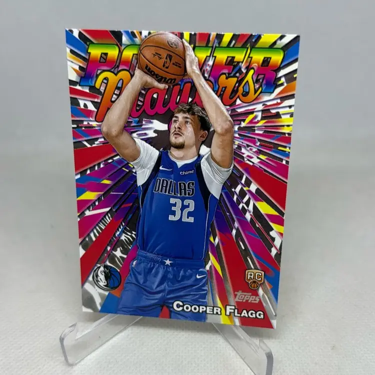 2025-26 Topps NBA #PP-16 Cooper Flagg Power Players RC Mavericks