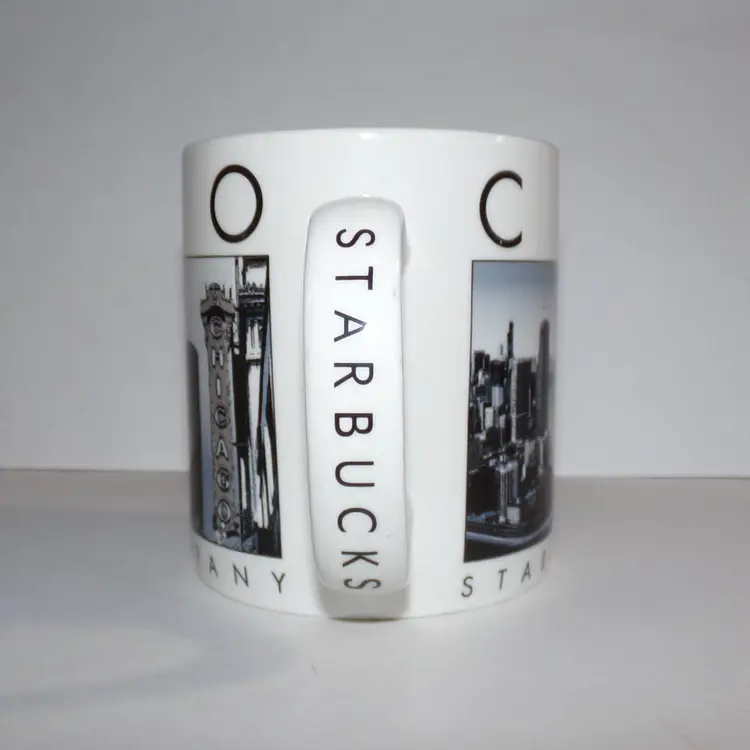 Starbucks Barista Coffee Mug City Scenes Series Chicago Skyline Landmarks 2003