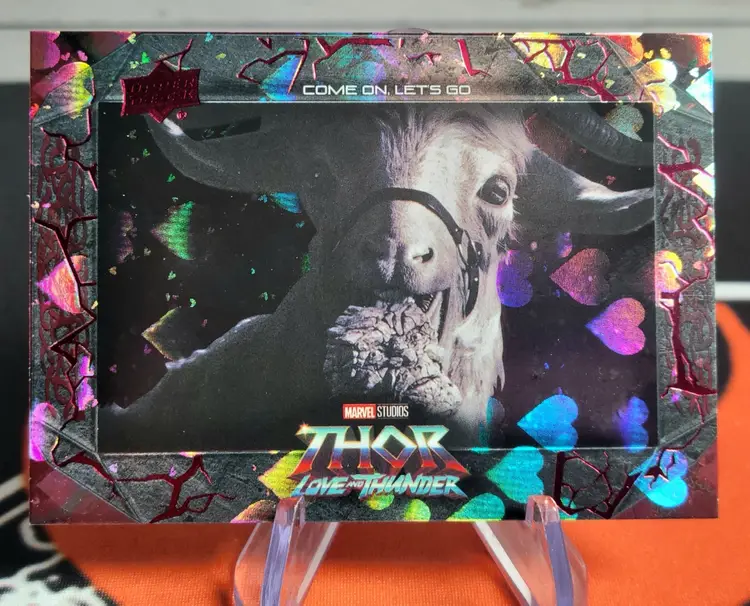 Thor Love and Thunder Upper Deck 2023 42 Card Lot Love/Thunder Silver Red /99