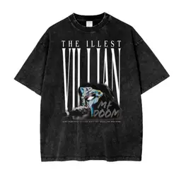 MF DOOM (Black) - Acid Washed Heavy Tee