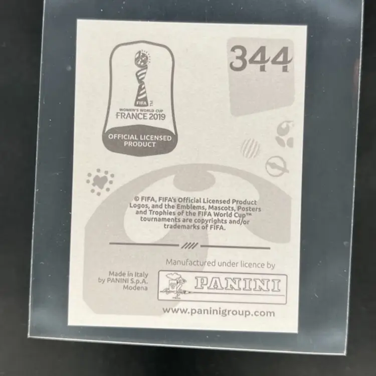 Christine Sinclair 2019 Panini World Cup Sticker Canada Soccer Card