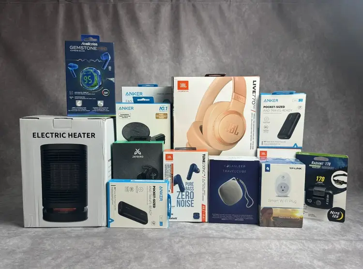 $50 Variety Electronics Box Clear-Out-Sale New Quality Items -Read Description-
