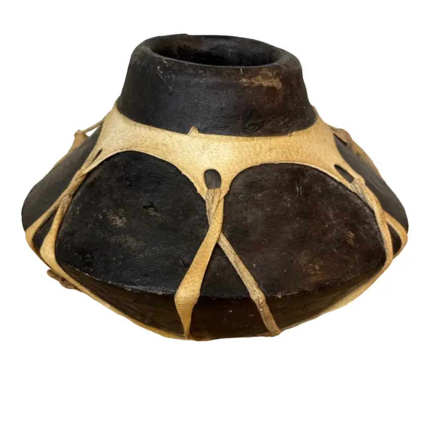 Mexican Pottery Tarahumara Indian Water Jug Pot Primitive Decor, Mexican Decor, Southwestern Decor