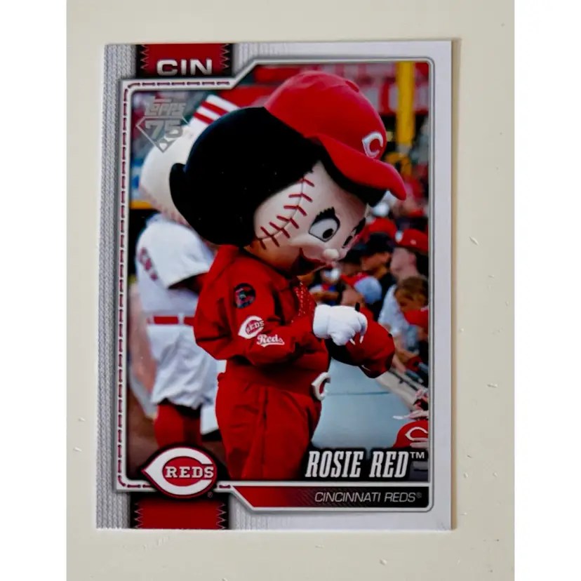 Rosie Red Mascot Cincinnati Reds