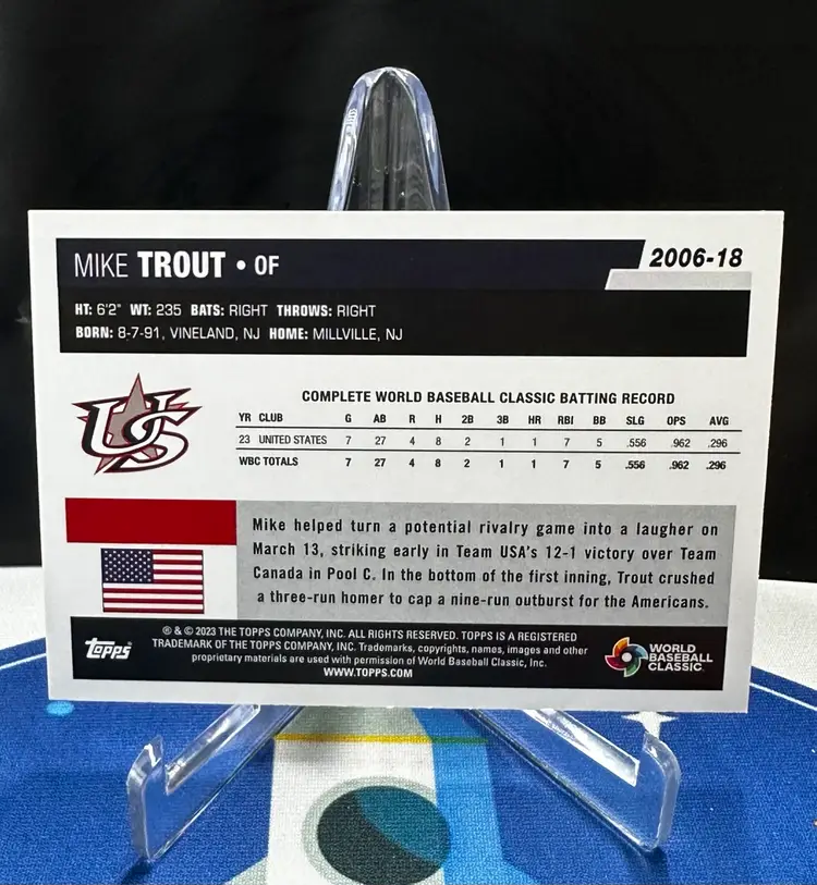 Mike Trout - 2023 WBC