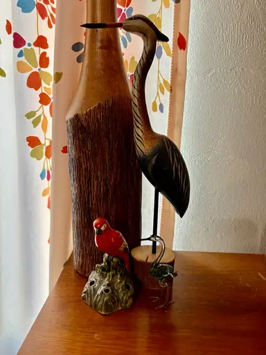All the birds, wood, glass, pottery & ceramic birds