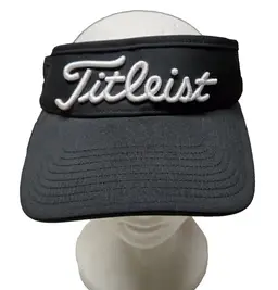 Titleist Indian Palms Country Club Golf Black Visor Adjustable Strapback Hat