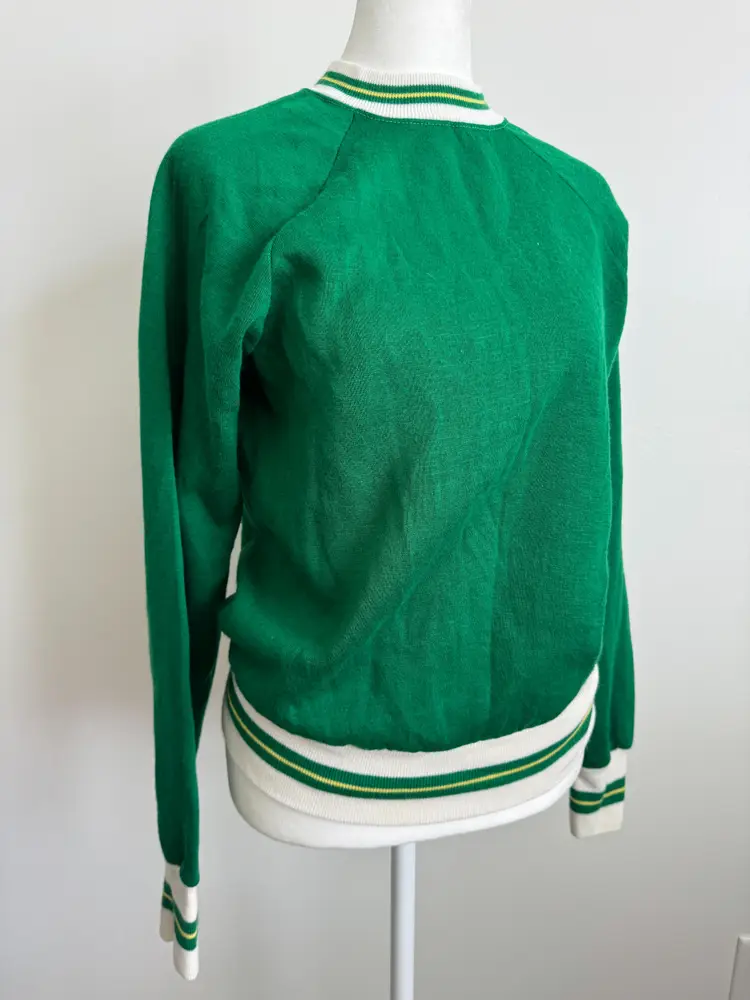 Vintage 70's Bassett Walker Green Pullover