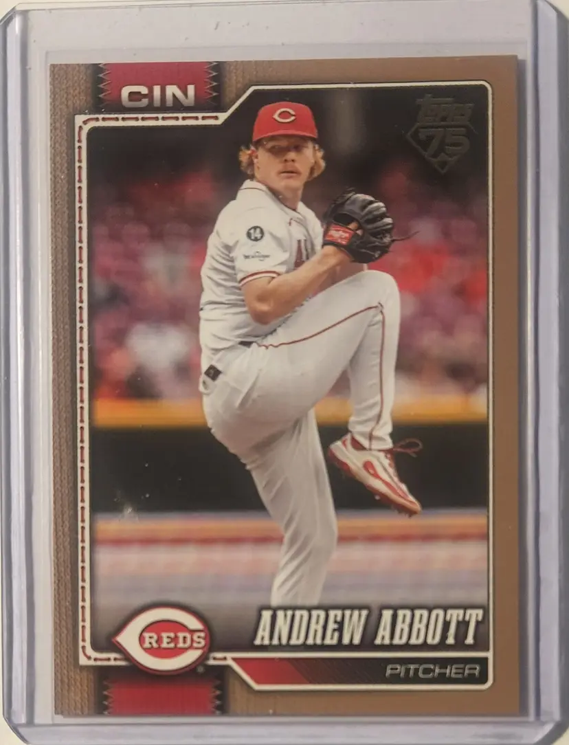 2026 Topps Series 1 Gold Andrew Abbott 1602/2026