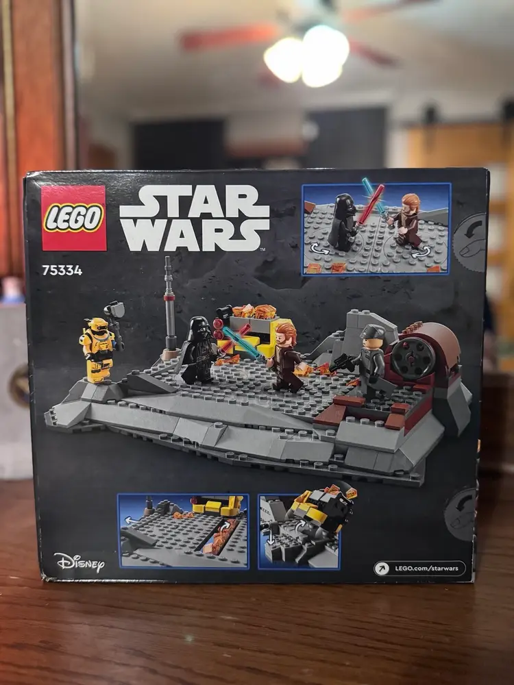 LEGO Star Wars Obi-Wan Kenobi vs. Darth Vader Set #75334