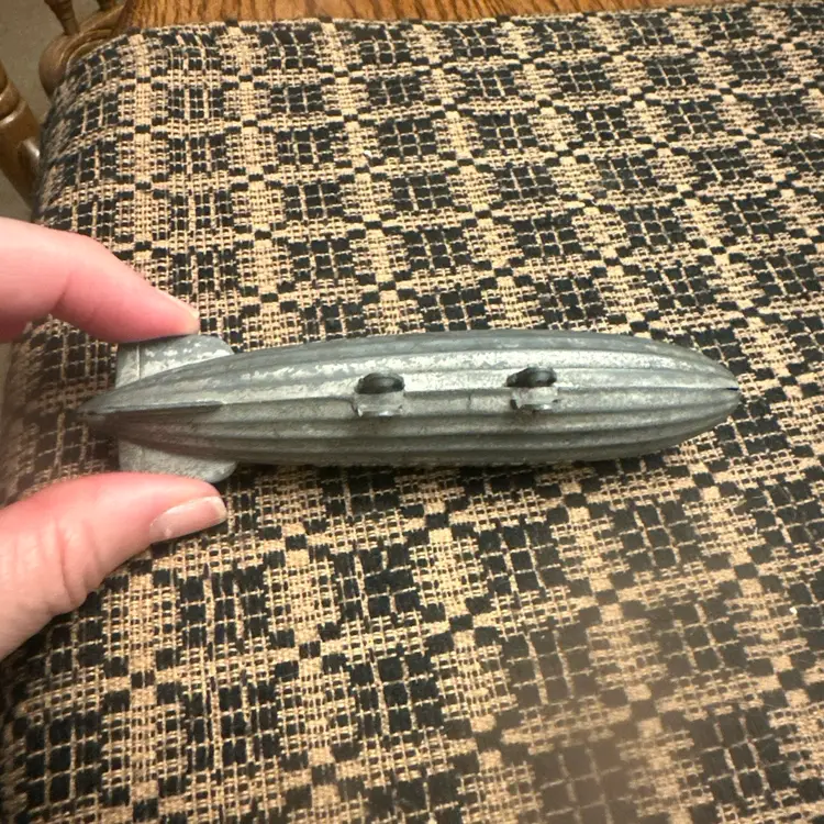 1930's Tootsie Toy U.S.N. Los Angeles Zeppelin Dirigible Airship Pot Metal Toy