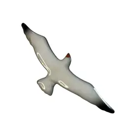 Vintage Seagull Brooch Signed