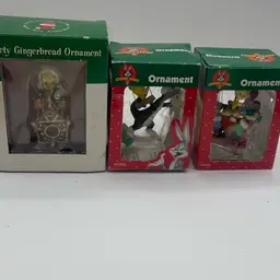 Looney Tunes Ornaments Tweety Sylvester In Boxes
