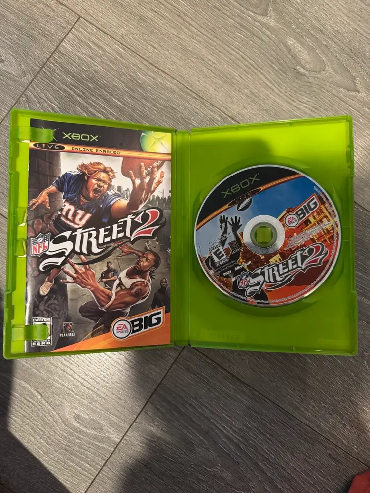 NFL Street (Microsoft Xbox, 2004) CIB Complete Tested Works
