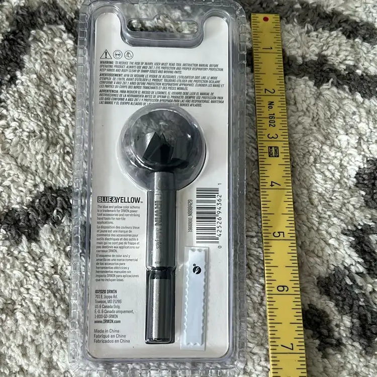 Irwin Marples 1” Forstner Bit