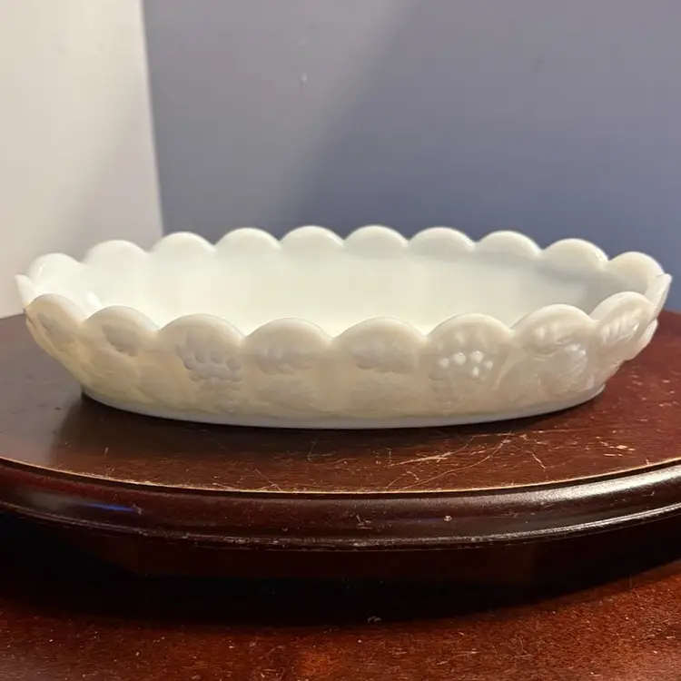 Westmoreland Milk Glass Relish Dish