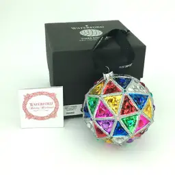 Waterford Times Square 2014 Replica Ball Ornament w/ Box & Tag Holiday Heirlooms