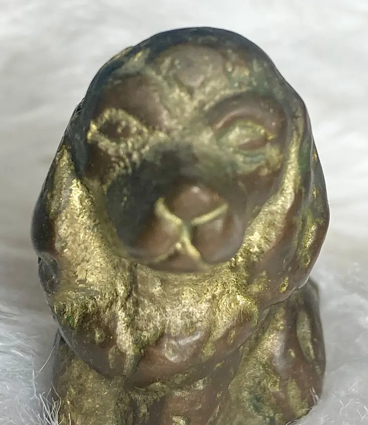 Cocker Spaniel Mid Century Brass Dog Figurine