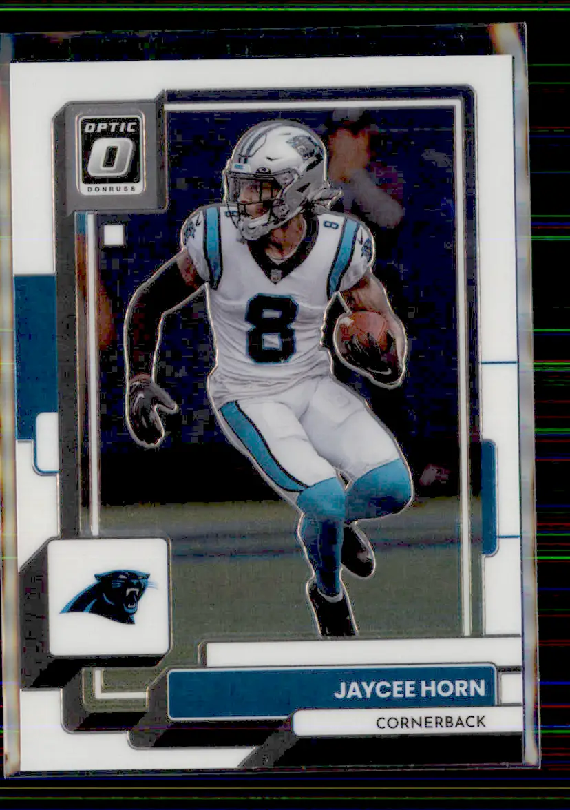 Jaycee Horn 2022 Donruss Optic #32 - Carolina Panthers - (130-84)