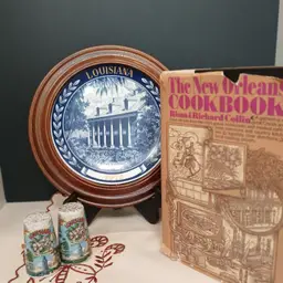 Vintage Louisiana Cookbook Package - 3 Vintage LA Items - cookbook included