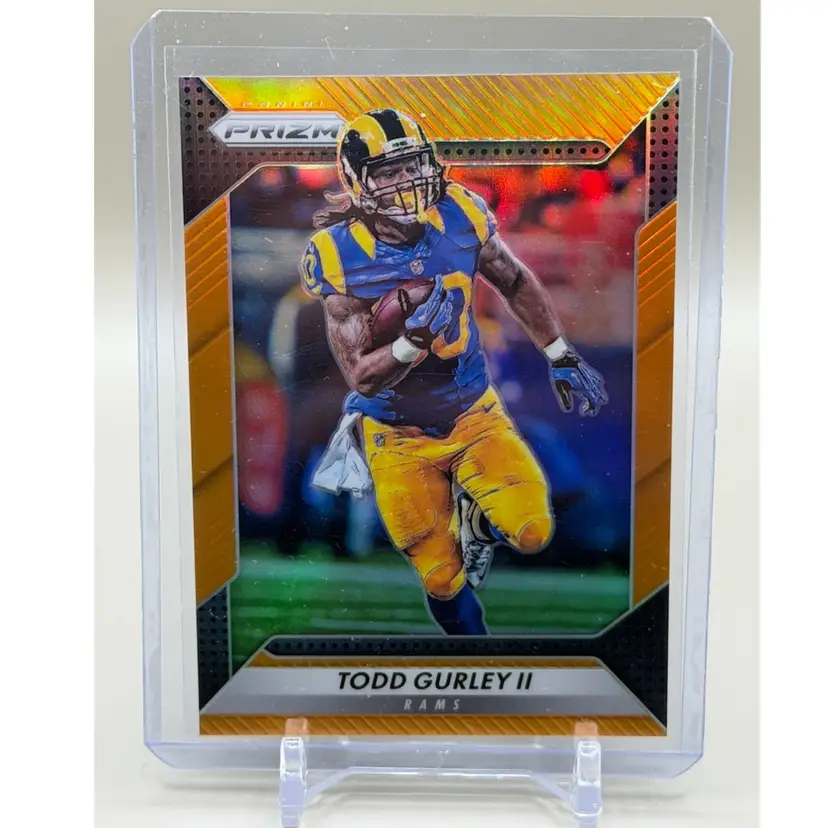 Todd Gurley 2016 Panin Prizm Orange Prizm /299 LA Rams
