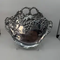 Arthur Court Silver Bunny Tray