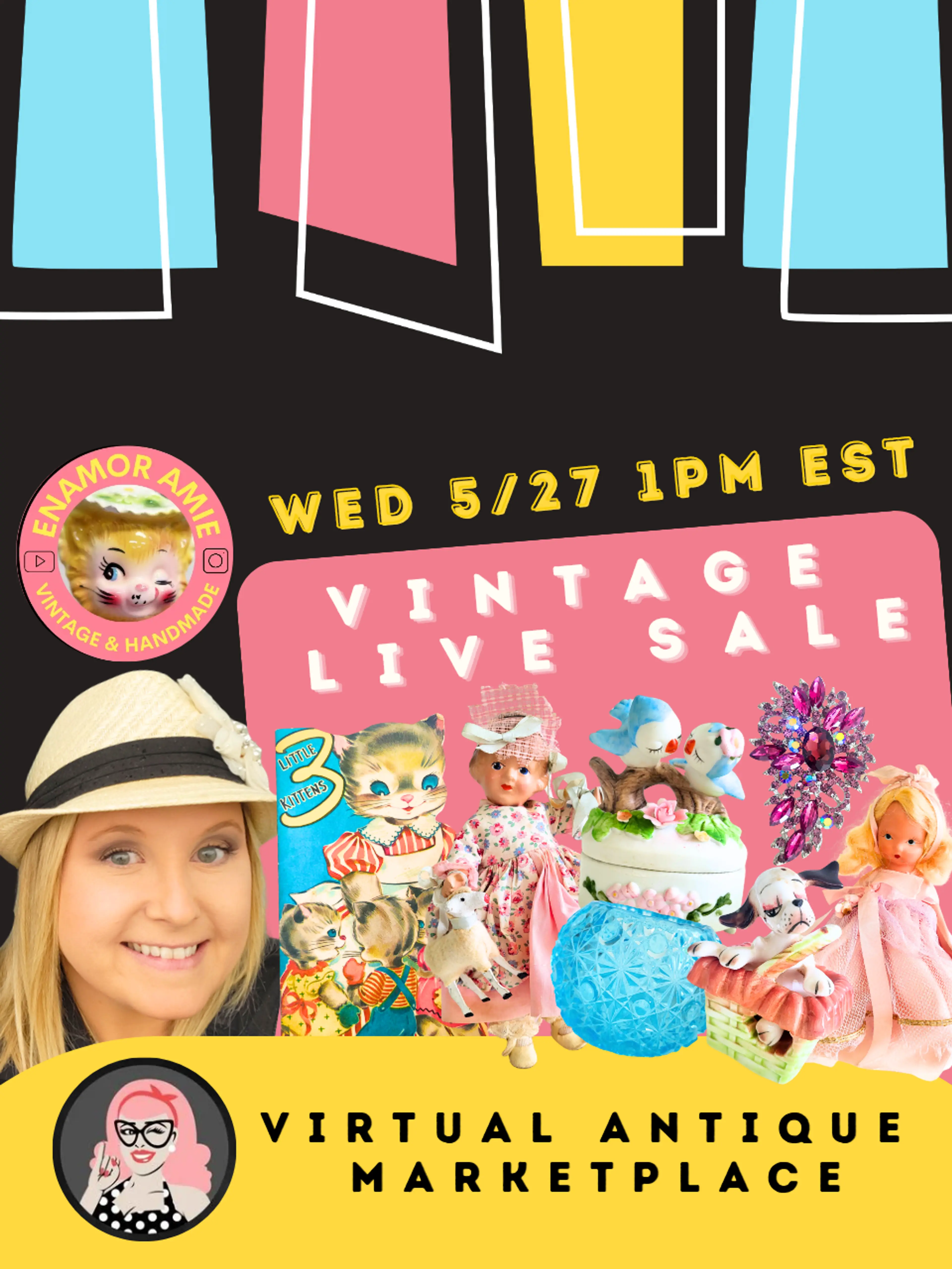 Vintage Live Sale! Wed 5/27 1pm est