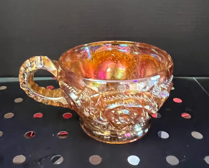 Vintage Carnival Glass Punch Cup