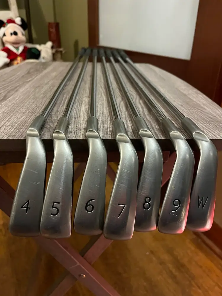 Ping G30 Green Dot Iron Set 4-pW, Stiff Flex Steel Good Cond