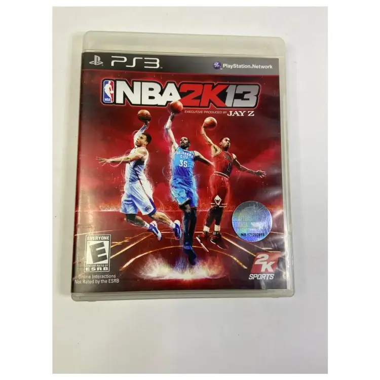 NBA 2K13 PS3 Game - Executive Produced by JAY Z - LIKE NEW