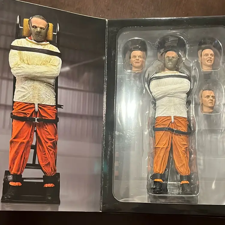 NECA Silence of the Lambs Masked Dr. Hannibal Lecter 7" Scale Action Figure New