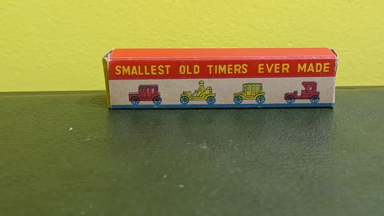 Smallest Old Timers Ever Made, Diecast Cars