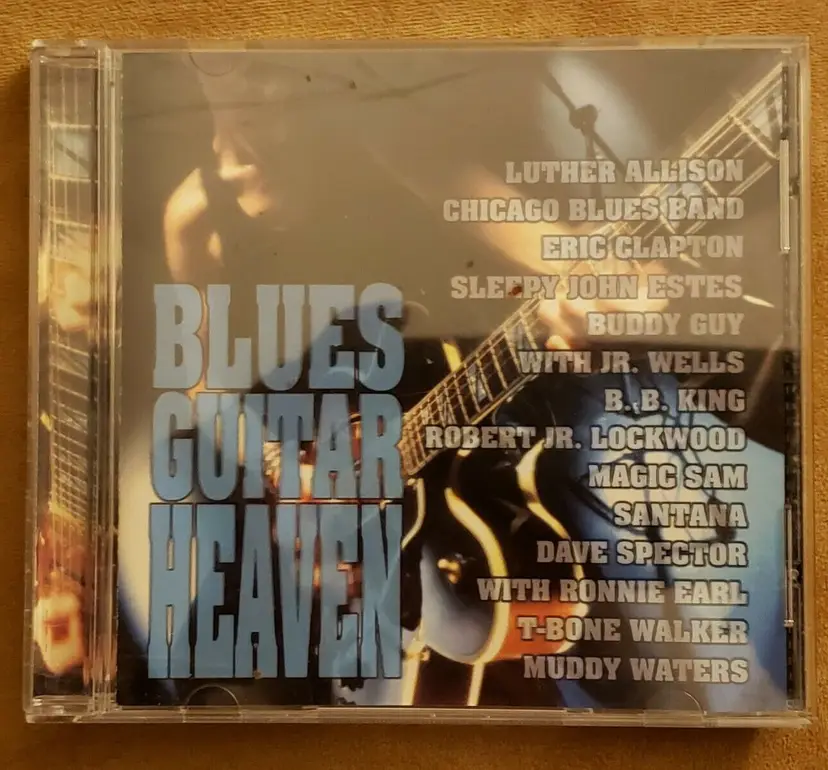 BLUES GUITAR HEAVEN Music CD with various famous blues artists READ DESCRIPTION 