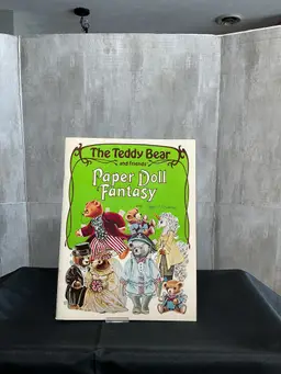 The Teddy Bear and Friends Paper Doll Fantasy 1984 by Peggy Jo Rosamond