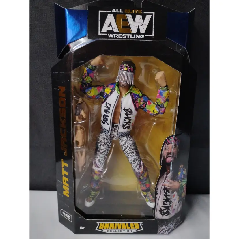 AEW UNRIVALED MATT JACKSON #143 WALMART EXCLUSIVE