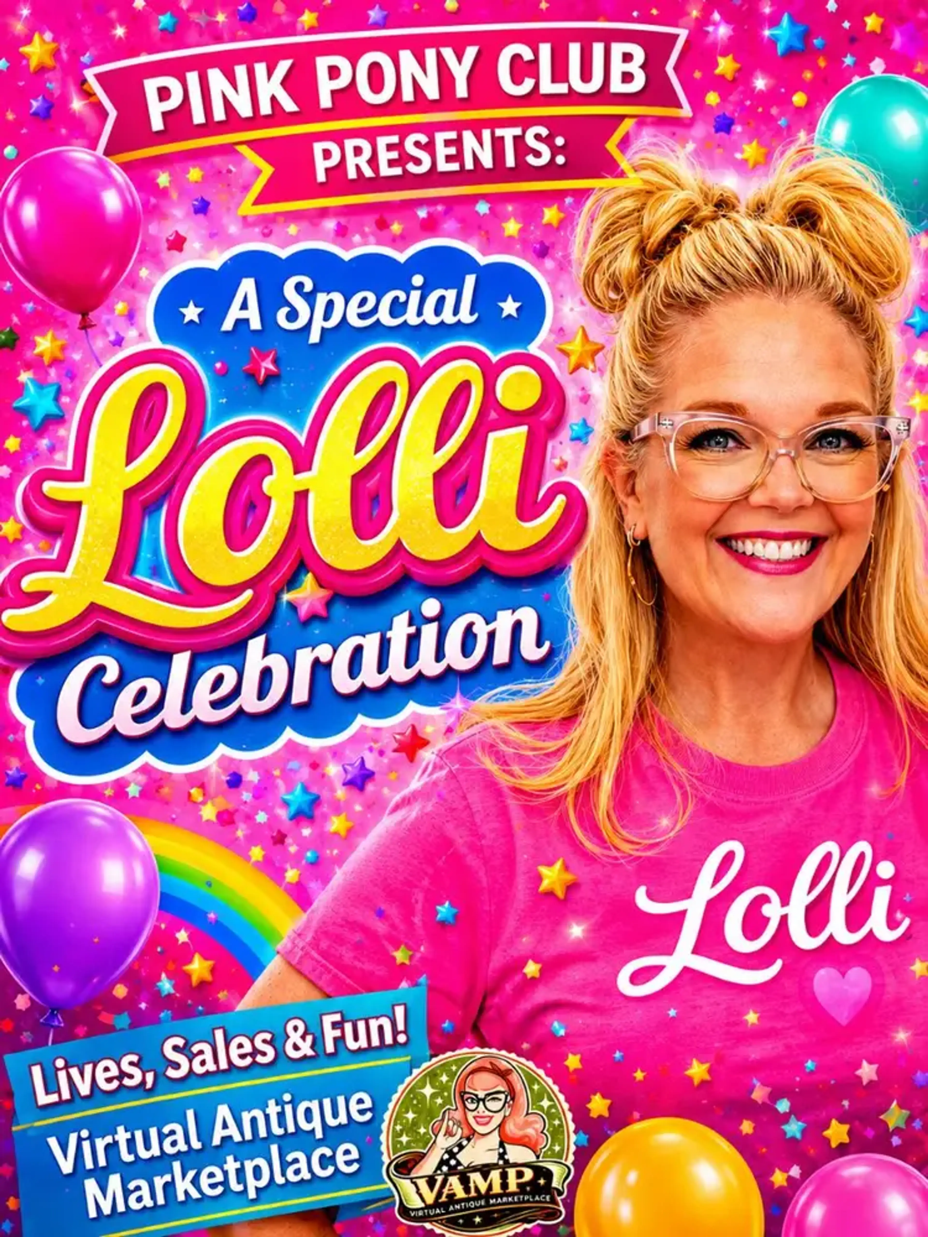 Friday May 8th. at 11 am est.  Chat and sale