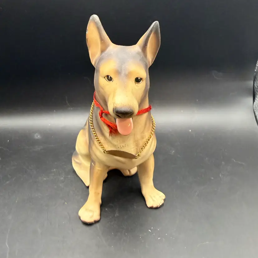 Original Arnart German Shepherd Champion Porcelain Figure - see note