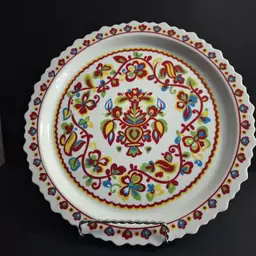 Sango One World Basque 10.75 In Dinner Plate Nice Condition!