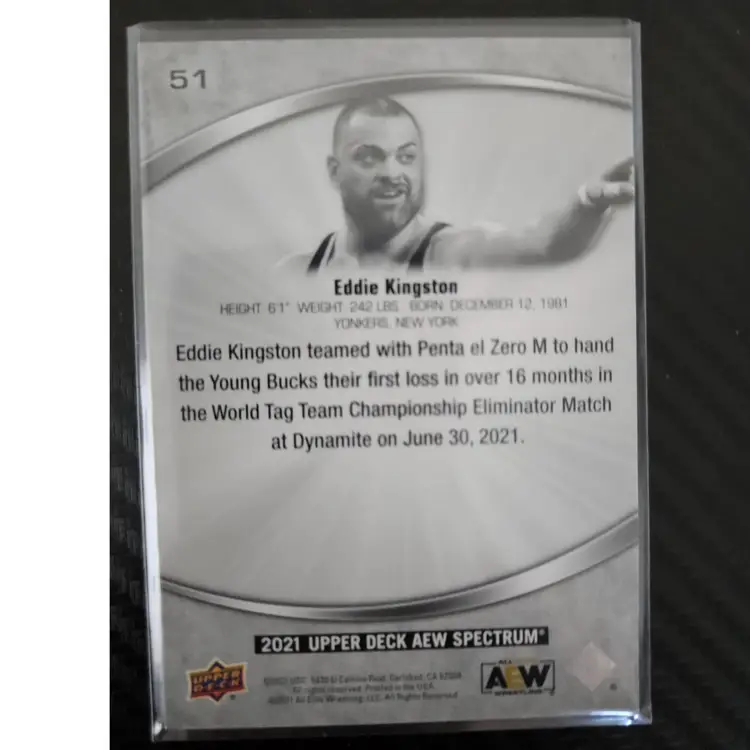 Eddie Kingston AEW Spectrum Base