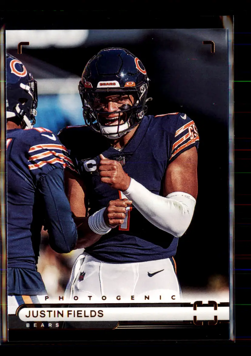 Justin Fields 2022 Panini Chronicles Bronze Photogenic #PH-24 - (113) - Chicago Bears