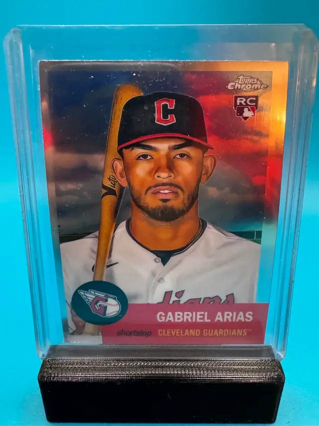 Gabriel Arias Topps Chrome Platinum RC Cleveland Guardians