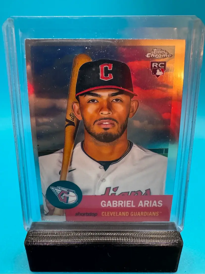 Gabriel Arias Topps Chrome Platinum RC Cleveland Guardians