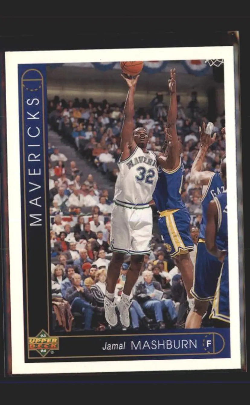 1993-94 Upper Deck Golden Grahams (Spanish) #31 Jamal Mashburn - (137) - Dallas Mavericks