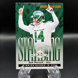 Sam Darnold 2020 Rookies & Stars Standing Ovations Orange /99