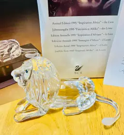 Swarovski Collectors Society Annual Edition 1995 Inspiration Africa the Lion