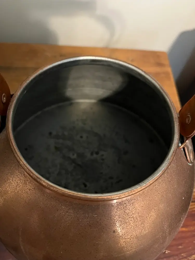 Vintage Copper Teakettle