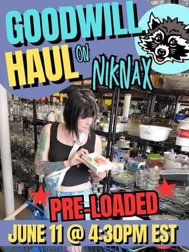 4:30 START - Goodwill Haul & Sale on Niknax