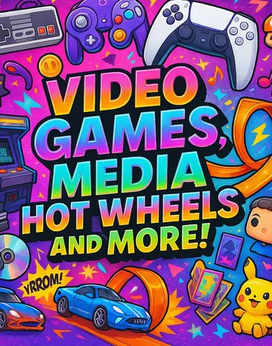 Video games, Stocking stuffers, Hotwheels and more!