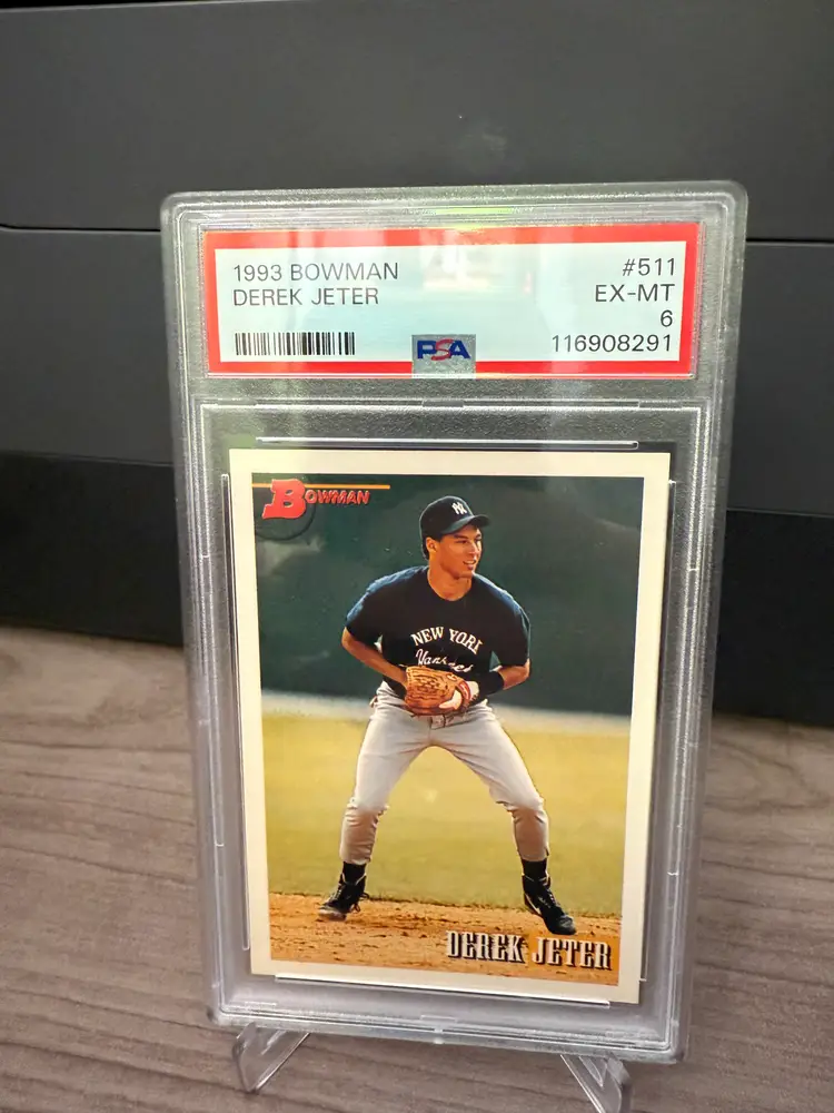 Derek Jeter 1993 Bowman PSA 6