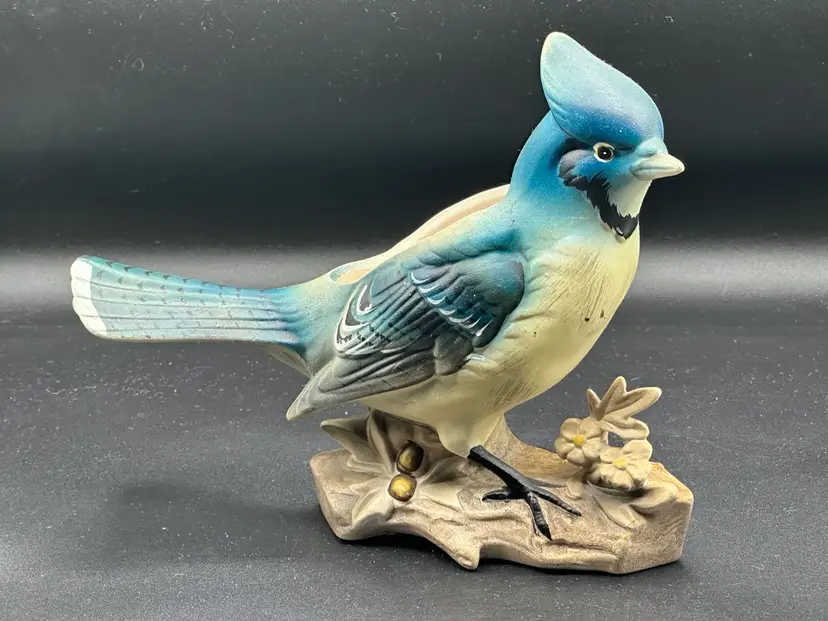 Blue Jay Planter Enesco 3236